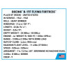 Cobi 5749 II WW Boeing B-17F Flying Fortress, 1:48, 1376 k, 2 f EXECUTIVE EDITION