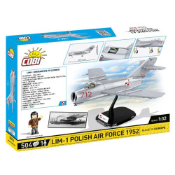 Cobi 5822 Cold War LIM-1 Polské letectvo 1952, 1:32, 504 k, 1 f