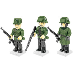 Cobi 2060 3 figurky s doplňky Německá armáda, 33 k