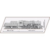 Cobi 6281 Kriegslokomotive Baureihe 52, 1:35, 2476 k, 1 f