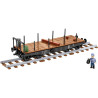 Cobi 6284 Schwerer plattformwagen type SSYS, 1:35, 424 k, 1 f