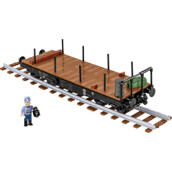 Cobi 6284 Schwerer plattformwagen type SSYS, 1:35, 424 k, 1 f