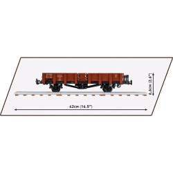 Cobi 6285 Nákladní vagón typ Ommr 32 LINZ, 1:35, 584 k, 1 f