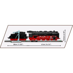 Cobi 6286 Parní lokomotiva DR BR 03 a vodní jeřáb, 1:35, 2721 k, 3 f, executive edition
