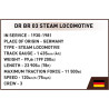 Cobi 6286 Parní lokomotiva DR BR 03 a vodní jeřáb, 1:35, 2721 k, 3 f, executive edition
