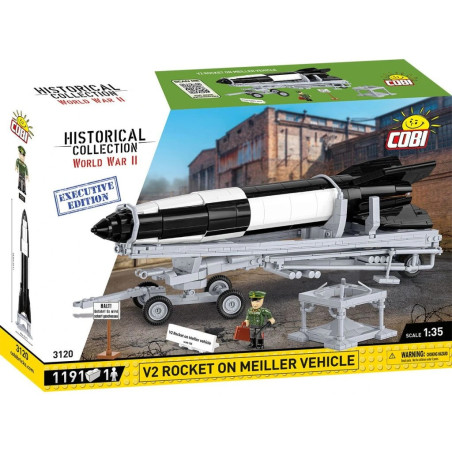 Cobi 3120 II WW Raketa V2 na podvozku Meiller, 1:35, 1191 k, 1 f, EXECUTIVE EDITION
