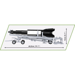 Cobi 3120 II WW Raketa V2 na podvozku Meiller, 1:35, 1191 k, 1 f, EXECUTIVE EDITION
