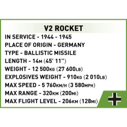 Cobi 3120 II WW Raketa V2 na podvozku Meiller, 1:35, 1191 k, 1 f, EXECUTIVE EDITION