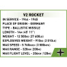 Cobi 3120 II WW Raketa V2 na podvozku Meiller, 1:35, 1191 k, 1 f, EXECUTIVE EDITION