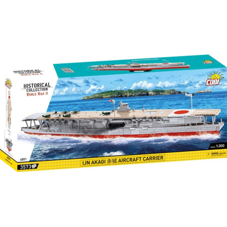 Cobi 4851 II WW IJN AKAGI letadlová loď, 1:300, 3573 k